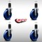 Service Caster 5'' SS Solid Poly Wheel Swivel 1-5/8'' Expanding Stem Caster Set, 4PK SCC-SSEX20S514-SPUS-158-4 - alternate 3